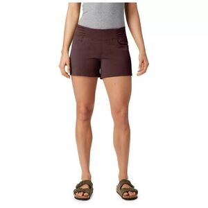 Mountain Hardwear Dynama 4in Short in Burgundy - Medium